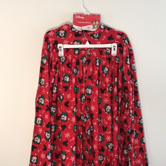 Disney, 2-piece set Men’s XL Family Christmas Festive Mickey Mouse Dad Pajamas - Picture 6 of 6